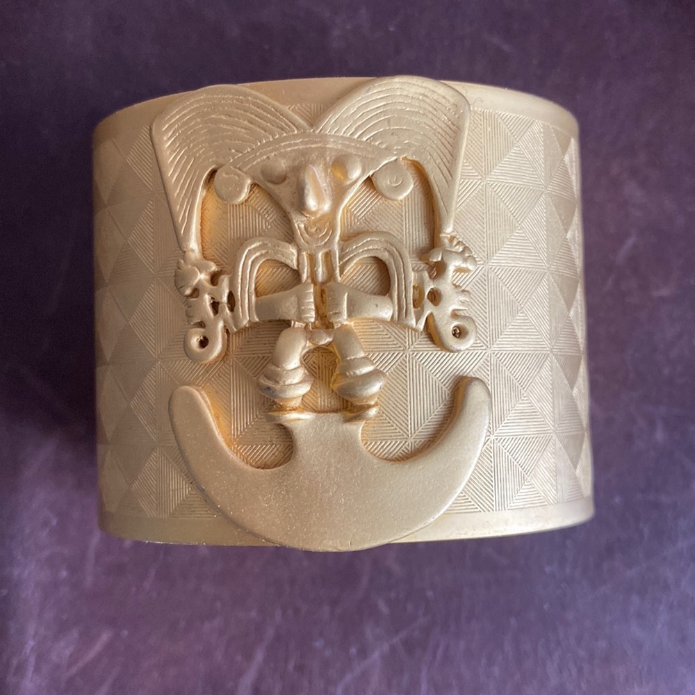 Gold cuff